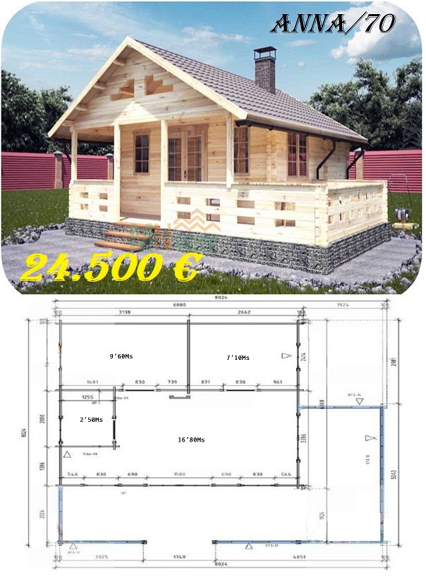 Especial Bungalows - Fustahogar. Construcciones de madera maciza